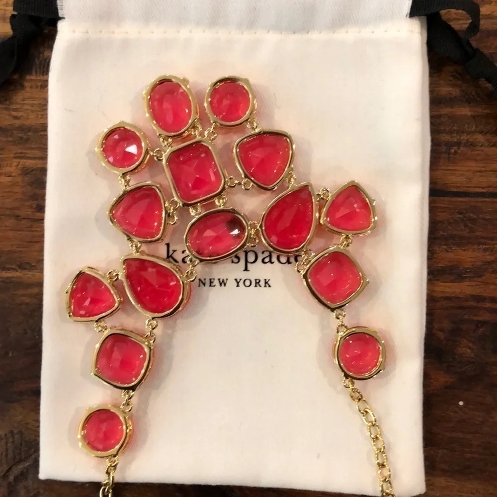 Kate Spade Vegas Jewels Statement Necklace